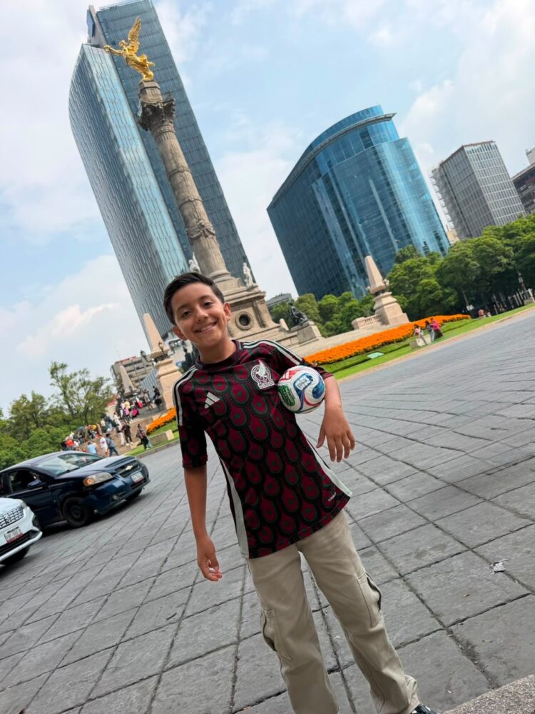 Conquistan estudiantes de Tamaulipas un lugar en la inauguración de la Copa Mundial de la FIFA 2026