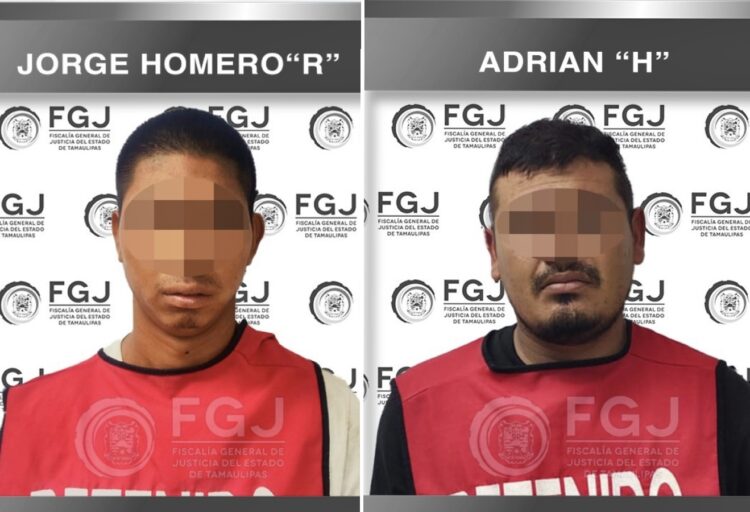 Capturan a dos presuntos responsables del feminicidio de tres mujeres en Reynosa